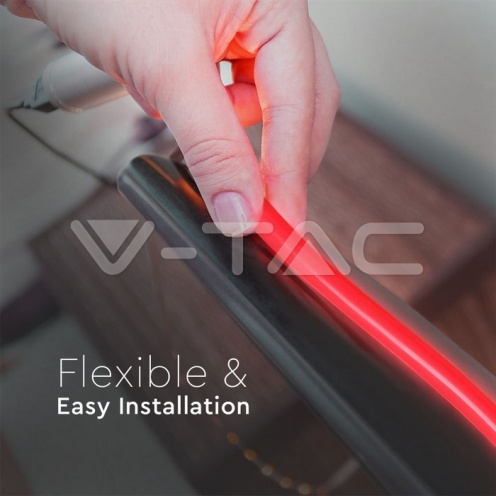 Neon Flex 24V Червен - изглед 7