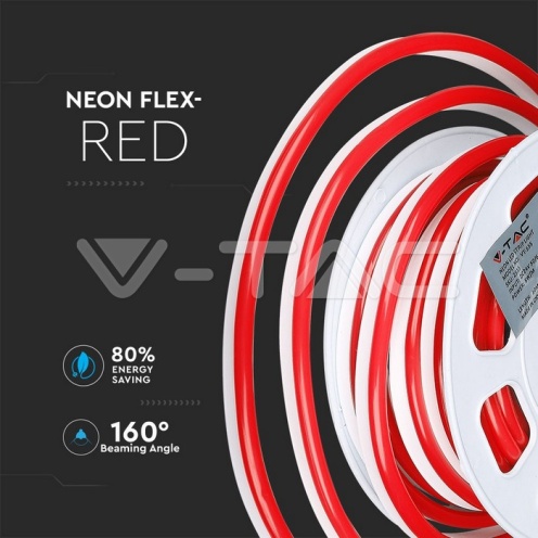 Neon Flex 24V Червен - изглед 6