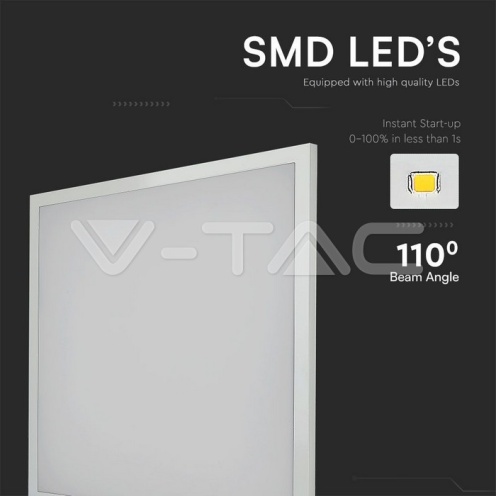 36W LED Панел 600x600мм 2в1 4000K - изглед 7
