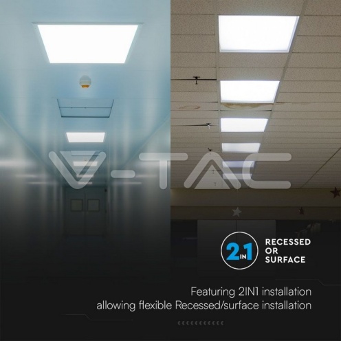 36W LED Панел 600x600мм 2в1 4000K - изглед 10