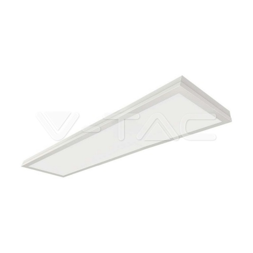 40W LED Панел Външен Монтаж 1200x300 4000k 4400lm - изглед 1