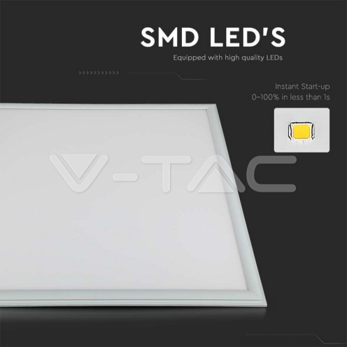 LED Панел 29W 600 x 600 mm 3000K Вкл. Драйвер 6бр./СЕТ A++ - изглед 10