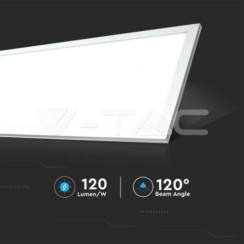 LED Панел 29W 1200x300mm A++ 6400K Вкл. Драйвер 6БР/СЕТ - изглед 2