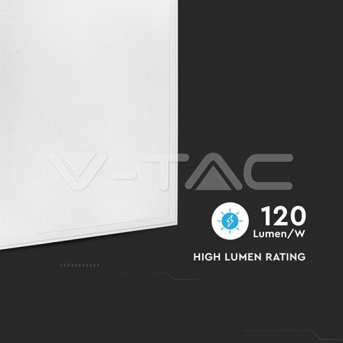 LED Панел 40W 600 x 600 mm 6400K Вкл. Драйвер - изглед 5