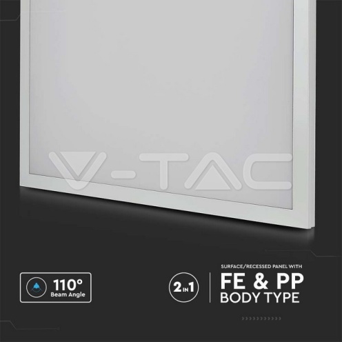 36W LED Панел Външен Монтаж 600x600 4000k - изглед 3