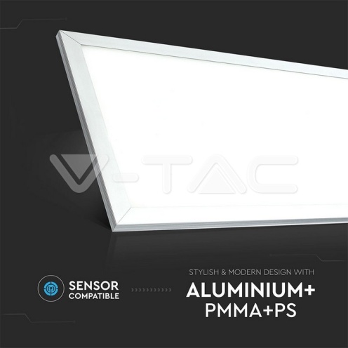 LED Панел 45W 1200 x 300 mm 4500K Вкл. Драйвер 6бр./СЕТ - изглед 6