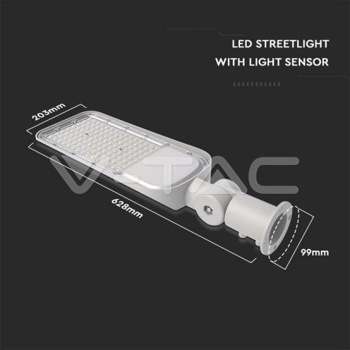 LED Улична Лампа SAMSUNG ЧИП Сензор - 150W 4000K 120LM/W - изглед 2
