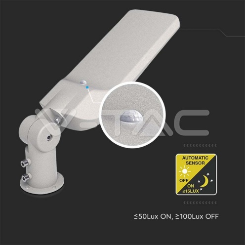 LED Улична Лампа SAMSUNG ЧИП Сензор - 30W 4000K 120LM/W - изглед 2