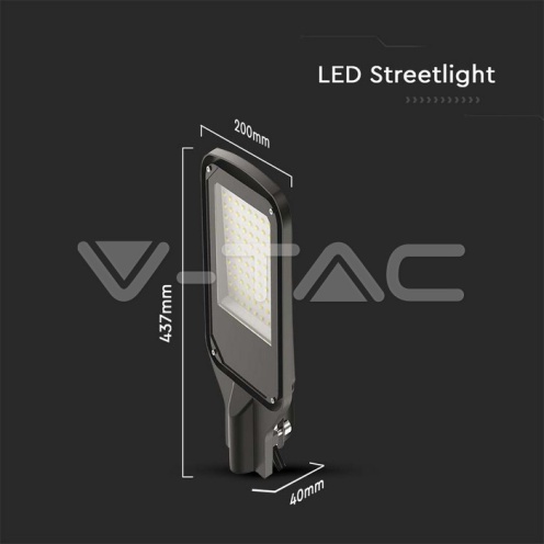 100W LED Улична Лампа 6500К, 8700 lm - изглед 5 - rZ commerce 100W LED Улична Лампа 6500К, 8700 lm - изглед 5