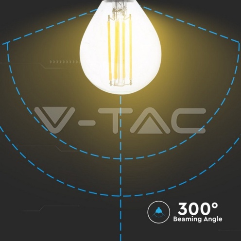 LED Крушка - 4W Filament E14 P45 6000K - изглед 3 - rZ commerce LED Крушка - 4W Filament E14 P45 6000K - изглед 3
