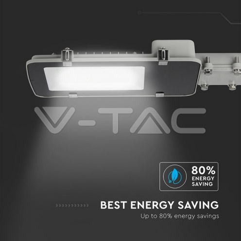 LED Улична Лампа SAMSUNG ЧИП - 50W Сиво Тяло 4000K 5 Години Гаранция - изглед 11