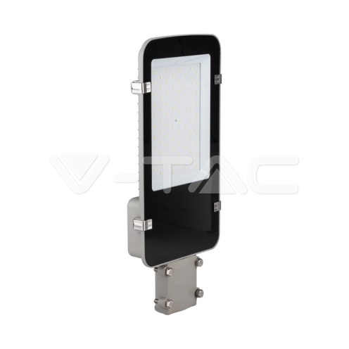 LED Улична Лампа SAMSUNG ЧИП - 50W Сиво Тяло A++ 6500K 5000lm. - изглед 6