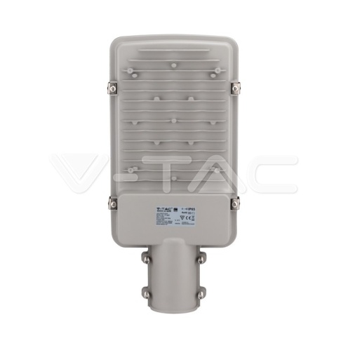 LED Улична Лампа SAMSUNG ЧИП - 30W Сиво Тяло 6400K 5 Години Гаранция - изглед 8