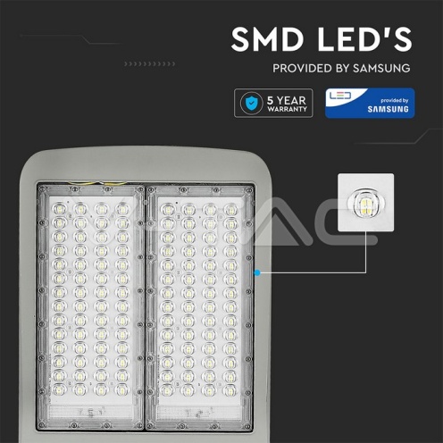 LED Улична Лампа SAMSUNG ЧИП - 150W 4000K КЛАС I 140LM/W - изглед 12