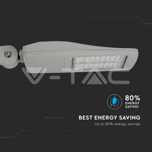 LED Улична Лампа SAMSUNG ЧИП - 100W 4000K КЛАС I 140LM/W - изглед 2