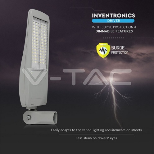 LED Улична Лампа SAMSUNG ЧИП - 200W 6400K КЛАС II 140LM/W - изглед 4