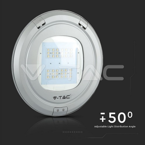 LED Уличен Осветител Висящ SAMSUNG ЧИП - 100W 4000K КЛАС II - изглед 12