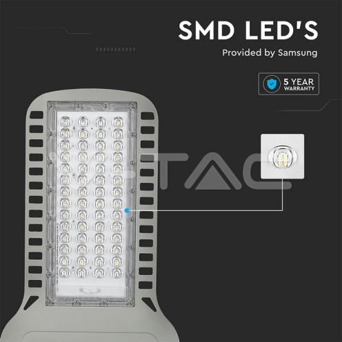 LED Улична Лампа SAMSUNG ЧИП - 100W 6400K 135LM/W - изглед 9