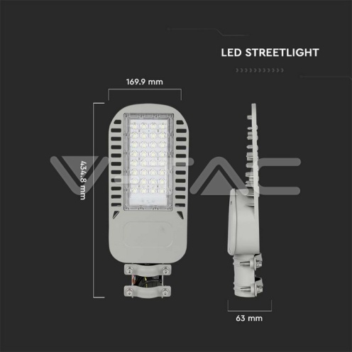 LED Улична Лампа SAMSUNG ЧИП - 50W 4000K 135LM/W - изглед 3 - rZ commerce LED Улична Лампа SAMSUNG ЧИП - 50W 4000K 135LM/W - изглед 3