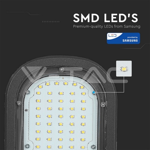 LED Улична Лампа SAMSUNG ЧИП - 30W 4000K - изглед 12