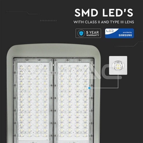 LED Улична Лампа SAMSUNG ЧИП - 150W 4000K КЛАС II 140LM/W - изглед 15