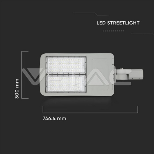 LED Улична Лампа SAMSUNG ЧИП - 200W 4000K КЛАС II 140LM/W - изглед 6