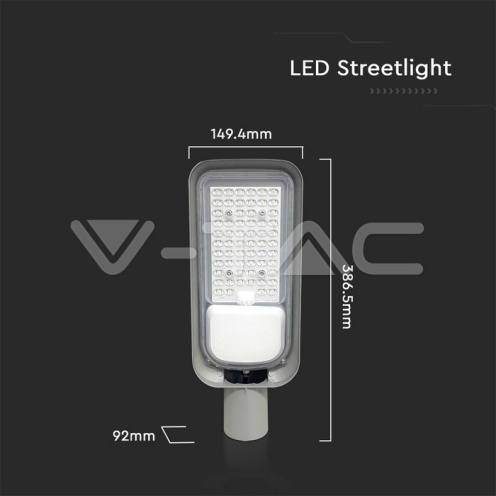50W LED Улична лампа рогатка 6500К 4270Lm - изглед 5 - rZ commerce 50W LED Улична лампа рогатка 6500К 4270Lm - изглед 5