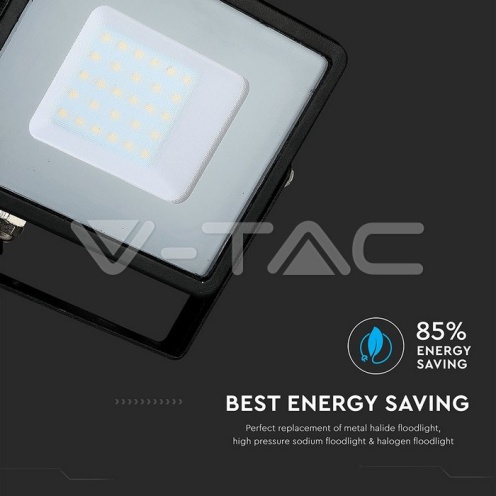 30W LED Прожектор SAMSUNG ЧИП SMD Черно Тяло 3000К - изглед 15 - rZ commerce 30W LED Прожектор SAMSUNG ЧИП SMD Черно Тяло 3000К - изглед 15