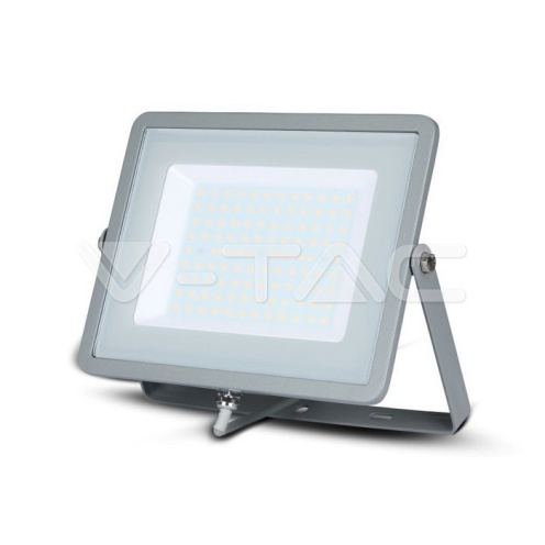 100W LED Прожектор SAMSUNG ЧИП SMD Сиво Тяло 3000К - изглед 1