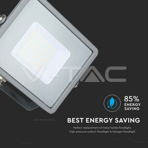30W LED Прожектор SAMSUNG Чип SMD сиви тяло 3000K 2400Lm - изглед 14 - rZ commerce 30W LED Прожектор SAMSUNG Чип SMD сиви тяло 3000K 2400Lm - изглед 14