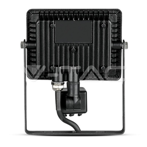 20W LED Прожектор Със Сензор SAMSUNG ЧИП Черно Тяло 4000К - изглед 8