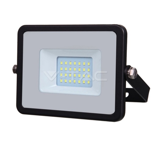 20W LED Прожектор SAMSUNG ЧИП SMD Черно Тяло 3000К - изглед 10