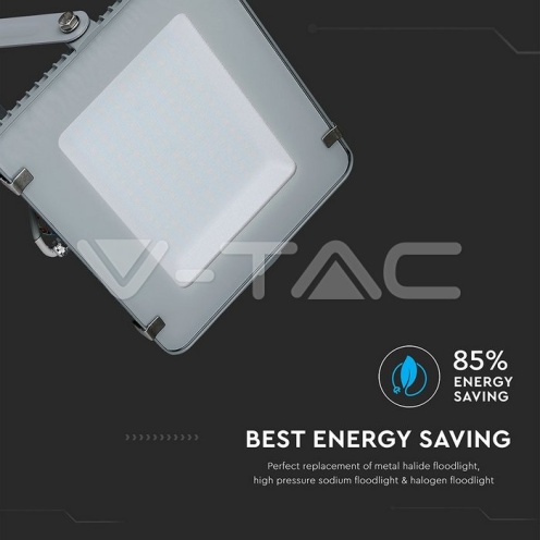 200W LED Прожектор SAMSUNG ЧИП SMD Сиво Тяло 4000К - изглед 11