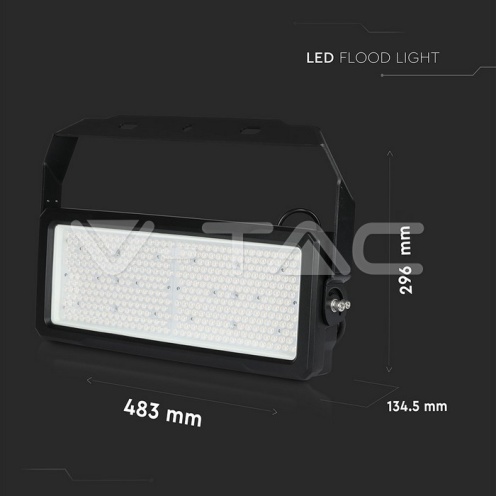 250W LED Прожектор SAMSUNG ЧИП Meanwell Драйвер 60'D 4000K - изглед 4