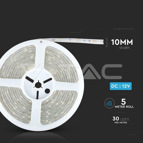 LED Лента SMD5050 - 30/1 Бяла IP65 - изглед 11