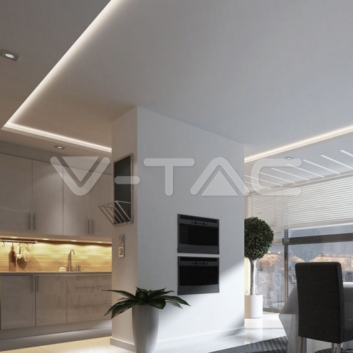 LED Лента SMD5050 - 30/1 Топло Бяла Невлагозащитена - изглед 8
