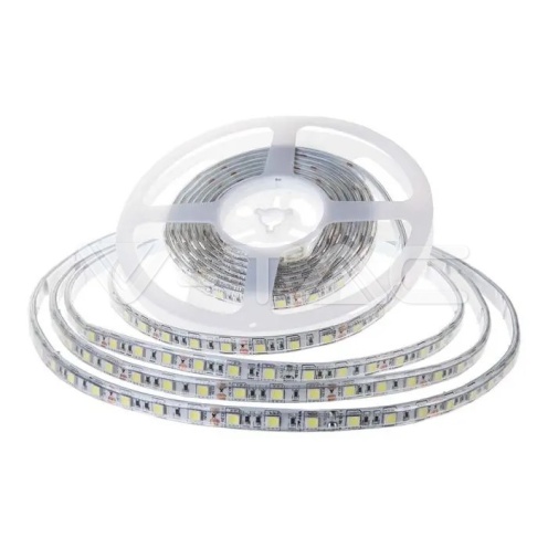 LED Лента SMD2835 - 120/1 24V IP65 3000K Двойно PCB 10М Ролка - изглед 1