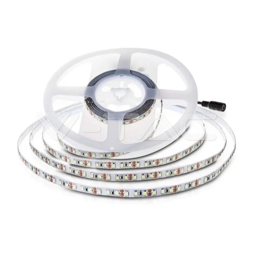LED Лента SMD2835 - 120/1 24V IP20 3000K Двойно PCB 10М Ролка - изглед 1