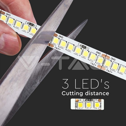 LED Лента SMD2835 - 238/1 24V IP20 6400K 135LM/W - изглед 9