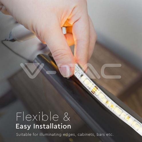 LED Лента SMD5050 - 60/1 24V RGB IP20 10M - изглед 10
