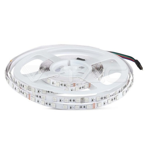 LED Лента SMD5050 - 60/1 24V RGB IP20 5M - изглед 1