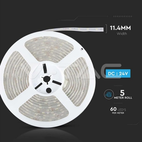 LED Лента 5050- 60/1 24V IP65 4000K - изглед 11