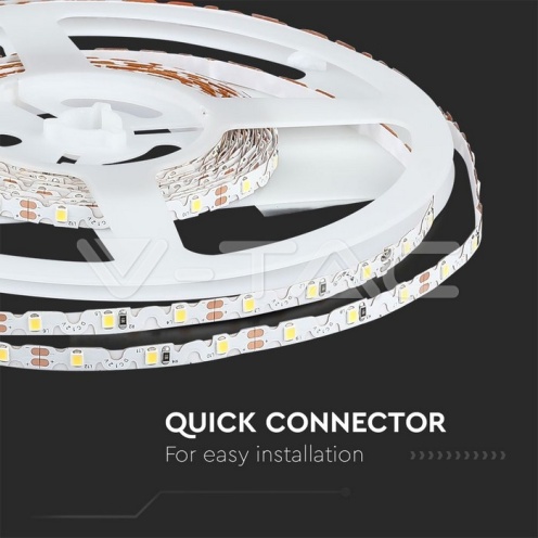 LED Лента 2835 - 60/1 12V IP20 4000K S Образна - изглед 7