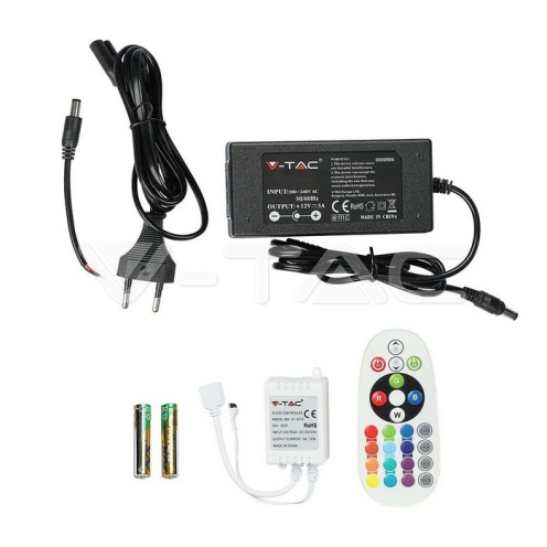 LED Strip RGB Set Light Kit W/Remote 12v IP20 - изглед 10