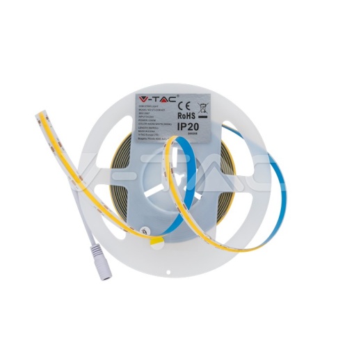 LED COB Лента 24V IP20 6000K 421 Leds 10W/m - изглед 1