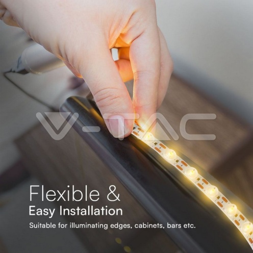 LED Лента 2835 48L 16W 4000K 24V - изглед 5