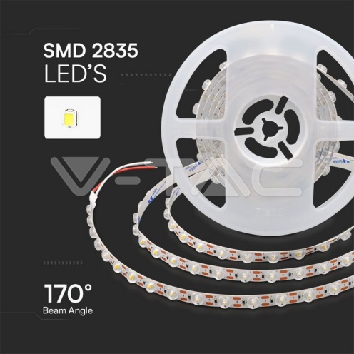 LED Лента 2835 48L 16W 4000K 24V - изглед 2