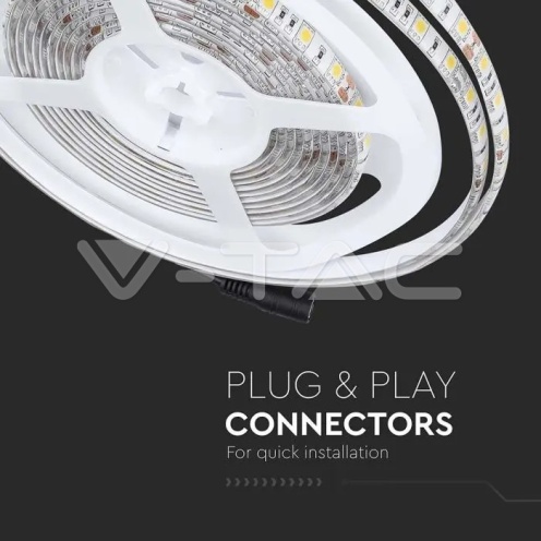 LED Лента SMD5050 - 60/1 4500K IP65 - изглед 10