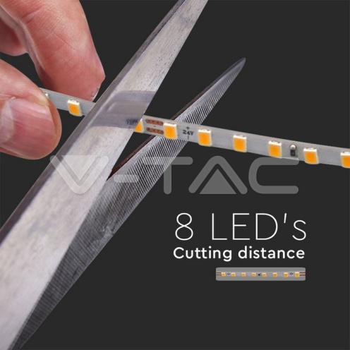 LED Лента SMD2835 - 128/1 24V 6400K - изглед 3