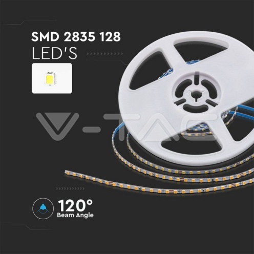 LED Лента SMD2835 - 128/1 24V 4000K - изглед 4